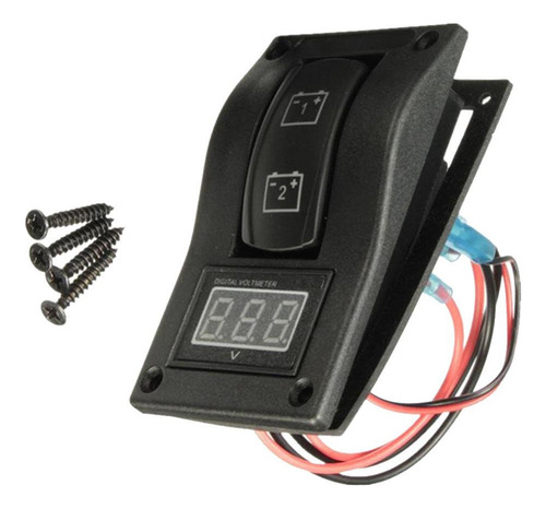 Painel De Teste De Bateria Led Azul Para Interruptor, Led