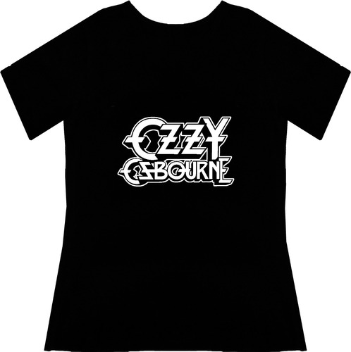 Blusa Ozzy Osbourne Rock Metal Dama Tv Camiseta Urbanoz