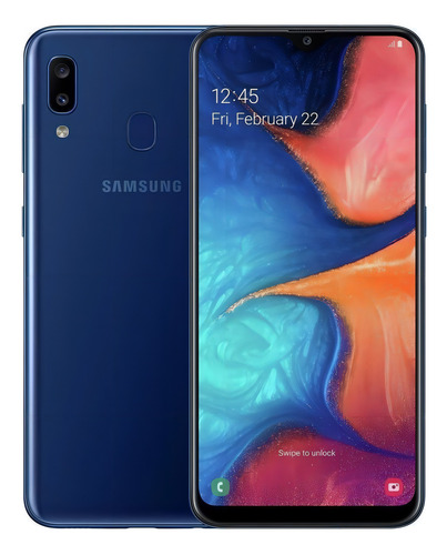 Samsung Galaxy A20 32 GB azul 3 GB RAM - Excelente (Reacondicionado)