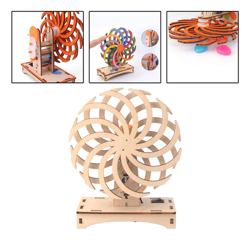 Rompecabezas 3d Modelo De Juguete De Experimento Científico