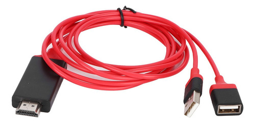 Cable Adaptador Usb Macho Y Hembra A Hdmi Hdtv 1080p Av L