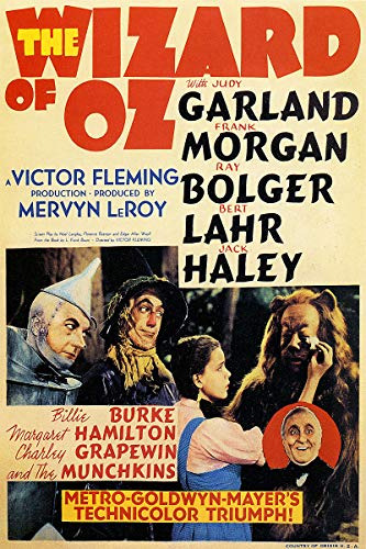 Pósteres - Wizard Of Oz Vintage Judy Garland Movie Poster 1-