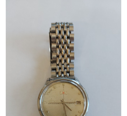 Reloj Vintage Orient, Para Hombre, Con Calendario, Automátio