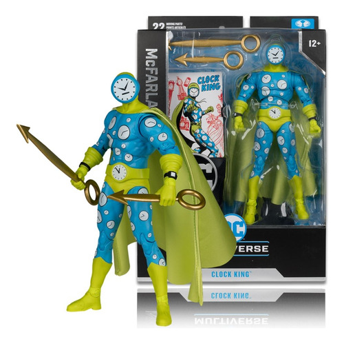 Clock King - Dc Multiverse -#18- Mc Farlane Toys- Collector (Usado)