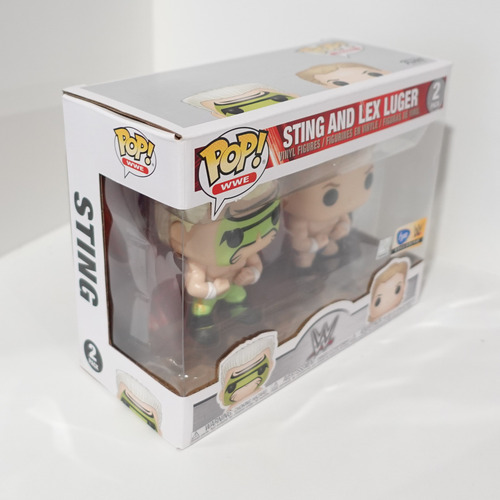 Funko Pop! Wwe - Sting And Lex Luger 2 Pack Fye Exclusivo (Usado)