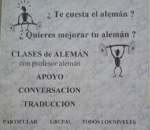 Clases De Alemán. Aprende Y Practique Con Profesor De Origen