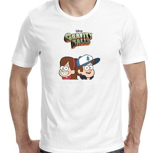 Remeras Hombre Gravity Falls Dipper Mabel |de Hoy No Pasa| 1