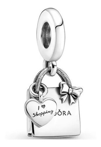 Dije Charm Pandora Compras Bolsa De Regalo Plata Original