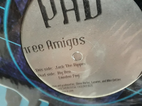 Vinilo Maxi Tecno House - Three Amigos - Jack The Ripper