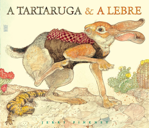 A tartaruga e a lebre, de Pinkney, Jerry. Editora Wmf Martins Fontes Ltda, capa mole em português, 2021