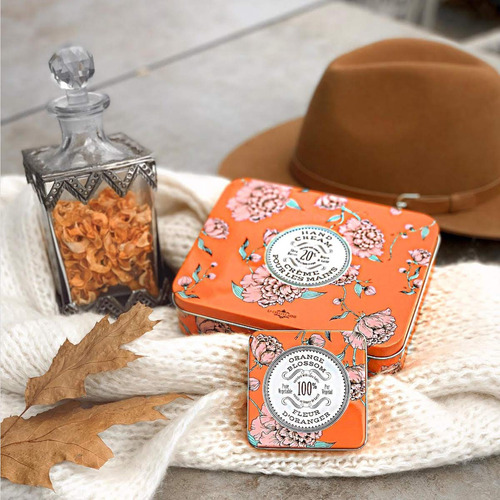 La Chatelaine 20% Shea Butter Hand Cream Tin Gift Set, Organ