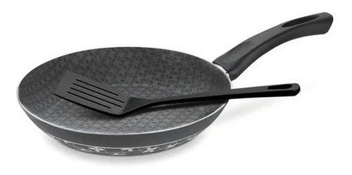 Imagen 1 de 7 de Sarten Tramontina Teflon Paris 26cm Antiadherente + Espatula
