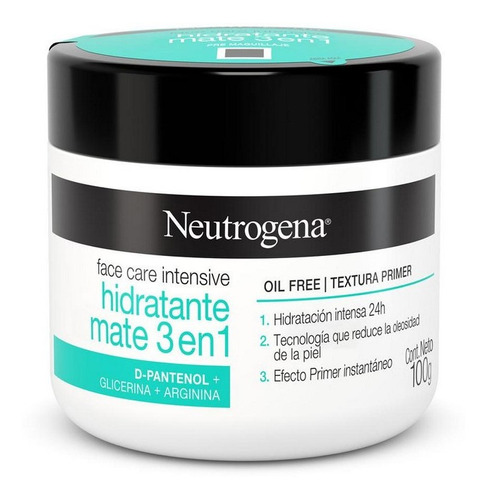 Crema Face Care Intensive Hidratante Neutrogena X 100 Gr