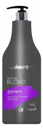  Shampoo Shine Blond Mex Pure Hair 1l