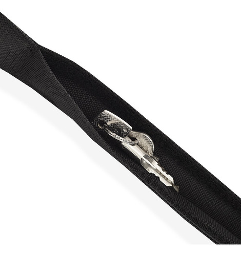 Cinto Edc Wolf Macgyver Preto - Ocultar Dinheiro Documento Tamanho Gg