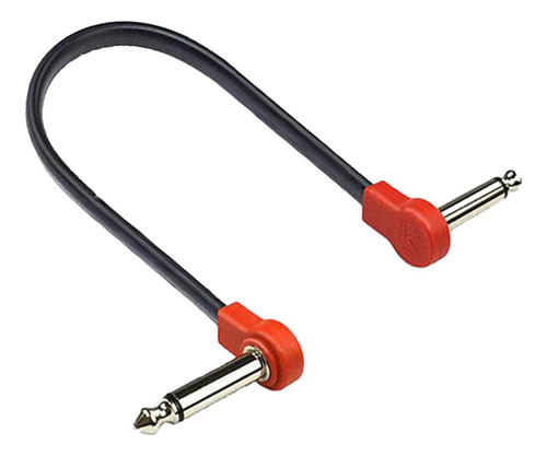 Cable De Conexión Para Guitarra Eléctrica/bajo 30cm Rojo