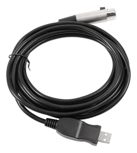 Cable De Micrófono Usb A Xlr, Señal Estable Profesional