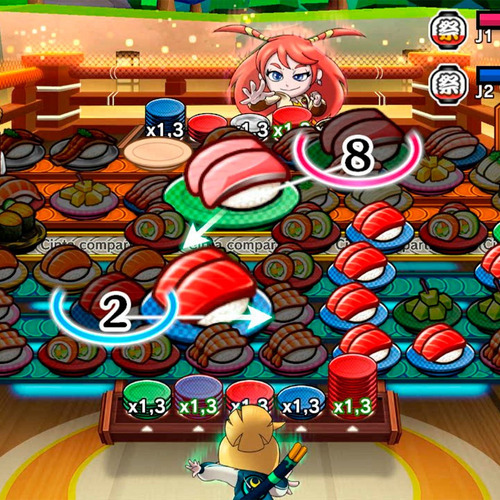 Imagen 6 de 10 de Sushi Striker The Way Of Sushido Nintendo 3ds Juego Fisico