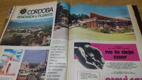 Revista  Autoclub Aca N° 67 Cordoba Renovada Y Pujante  1972