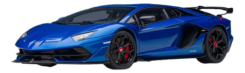 Lamborghini Aventador Svj Escala 1:18 Autoart 79174 Color Azul