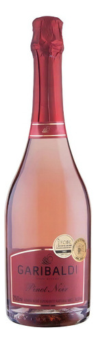 Espumante Brasileiro Rosé Brut Garibaldi Pinot Noir Serra Gaúcha Garrafa 750mlGaribaldi adega Garibaldi 750 ml