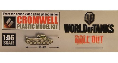 Tanque World Of Tanks Cromwell Escal 1/56 Armable Pegamento
