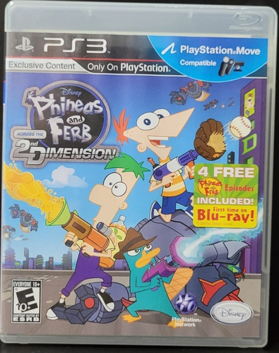 Phineas And Ferb Across The 2nd Dimension Ps3