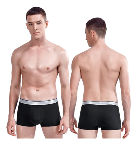 Set De 4 Calzoncillos Bóxer De Malla Transpirable Para Hombr