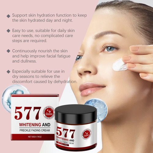 La Crema Blanqueadora Y Decoloración De Pecas B 577 Hidrata