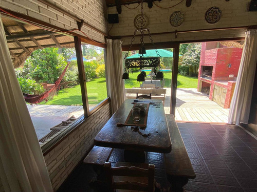 Imagen 10 de 14 de Pinares, 4 Dormitorios, Piscina Climatizada, Alquilo, Punta Del Este, Cabaña, Parrillero,