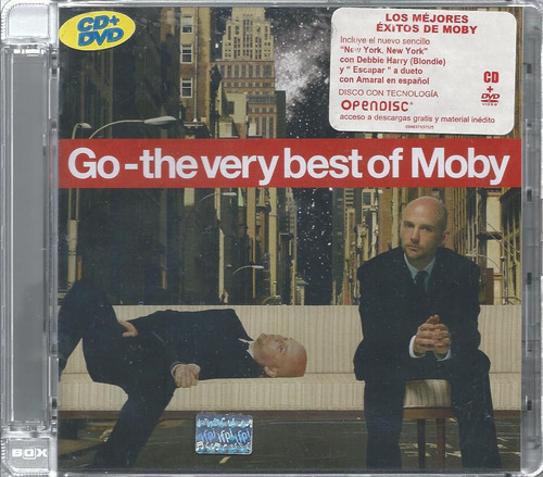 Moby Go-the Very Best Of Cd + Dvd Nacional Sin Rayones Intac