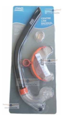 Snorkel Frontal Zoggs Centre Line Con Clip De Nariz