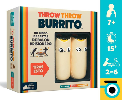 Throw Throw Burrito - Juego De Mesa | Por Eso Estoy Pobre
