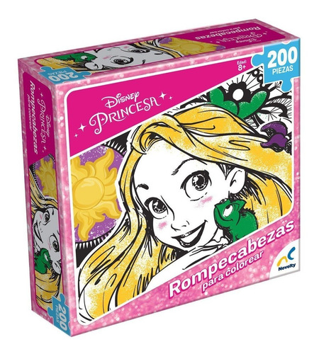 Rompecabezas Para Colorear Mandalas Princesa