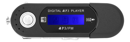 Reproductor Portátil De Música Mp3 Usb Con Pantalla Lcd Y Ra