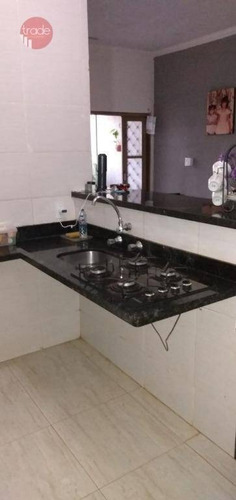 Casa Com 3 Dormitórios À Venda, 140 M² Por R$ - Jardim Pedra Branca - Ribeirão Preto/sp - Ca2812