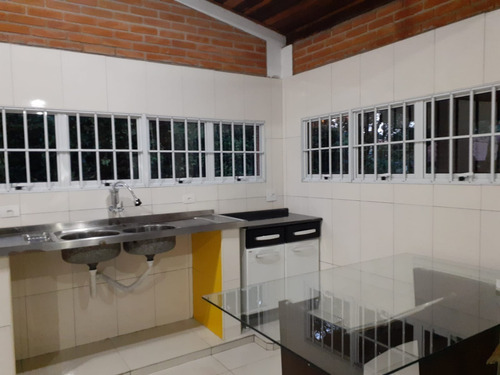 Imagem 8 de 30 de Chácara 1152m2 No Condomínio New Parque Tênis, Casa Sede Com 208m2, 3 Dormitórios, 2 Suítes, Cozinha Americana, Varanda, Área De Lazer Completa - Ch00204 - 70583098