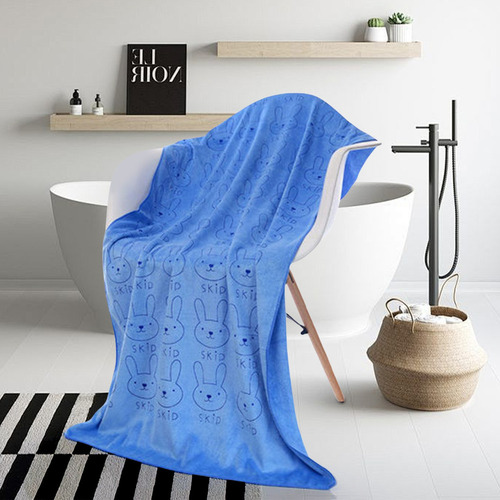 Np Toalla De Baño, Microfibra, Absorbente De Agua, Diseños