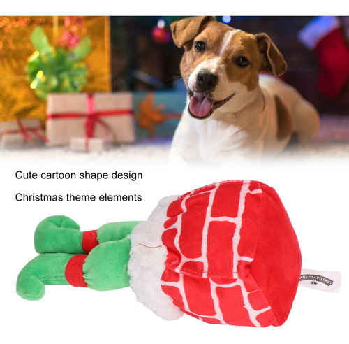 Juguete Para Rechinar Dientes De Perro, De Felpa, Masticable