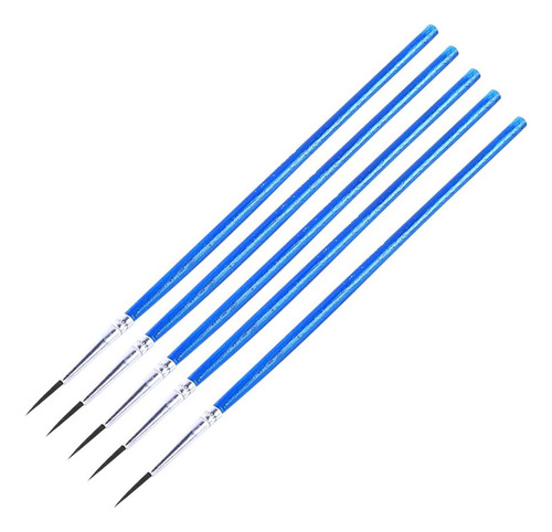 2 X 2x5 Unids/set Pinceles De Pintura Pintados A 2 Piezas