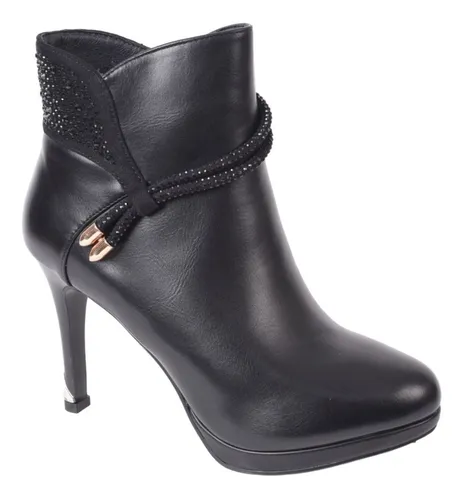 Botas Botinetas Mujer Vestir Ruby Taco Aguja