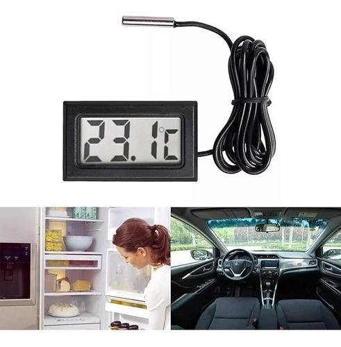 Pack Termometro Digital Tpm-10 Lcd Termostato -50 A 70º C 4p