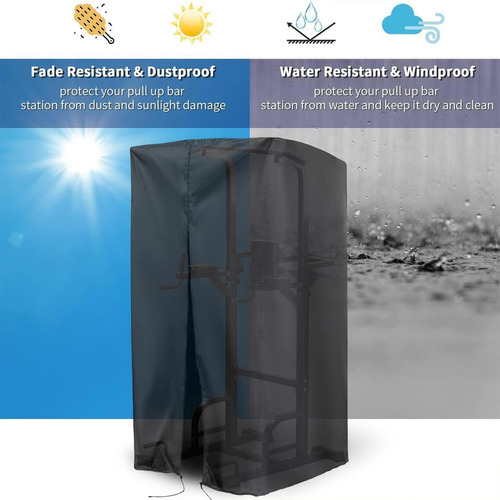Funda Impermeable Para Barra De Con Cordón Inferior Para
