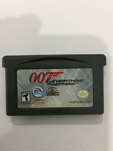 007 Everything Or Nothing Gameboy Advance
