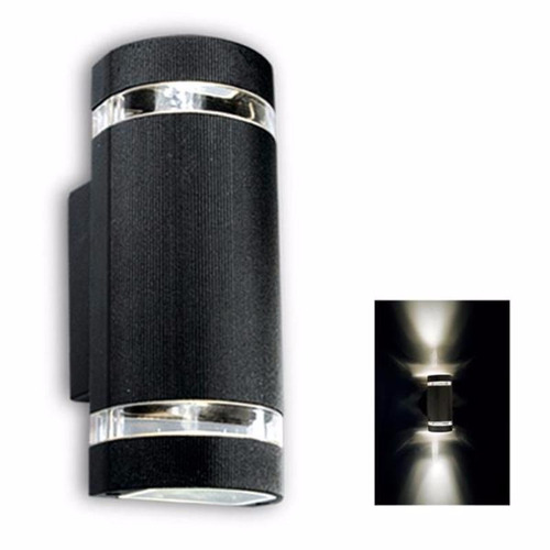 Imagen 1 de 10 de Pack X 2 Apliques Oda Dobles + 4 Lamparas De 7 W Incluidas