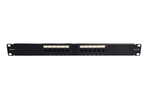 Panel5e12 Patch Panel Cat5e Netlinks. 12 Puertos