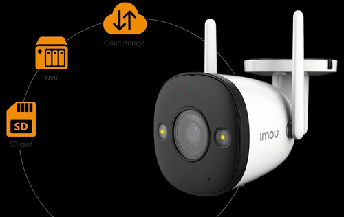 Imagen 4 de 8 de Camara Wifi Bullet Exterior Full Color Con Microfono Imou