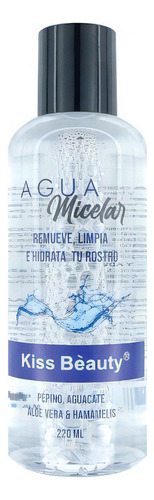 Agua Micelar Kiss Beauty 220ml