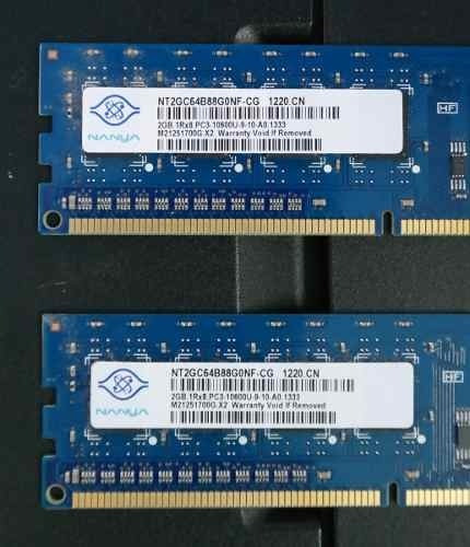 Memoria RAM 2GB 1 Nanya NT2GC64B88G0NF-CG