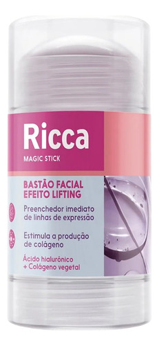 Bastão Facial Hidratante Apaga Poros Efeito Lifting Ricca